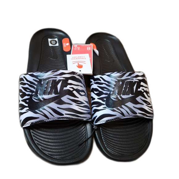 Nike Shoes - Nike womens Victori One Slide Print Sandal 8